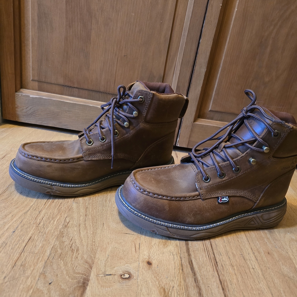 Justin Boots Men's Brown Leather Boots